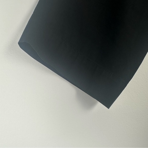 J. Jill Asymmetrical Tunic Size Large Black Stretch Minimalist Wardrobe Staple - Picture 3 of 7